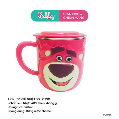 Ly Nước Giữ Nhiệt 3D Disney