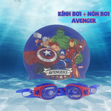 Bộ Kính Bơi + Nón Bơi Disney Swimming Goggles