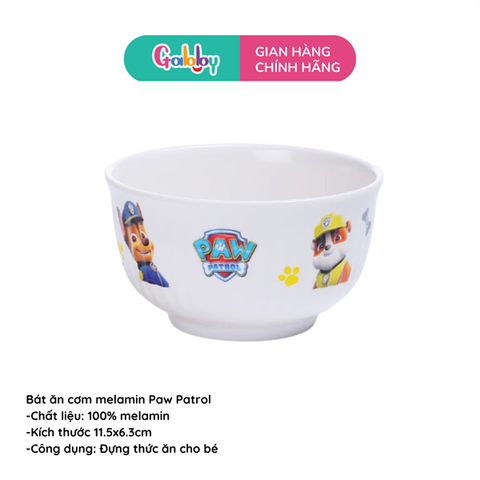 Bát Ăn Melamine Paw Patrol Bát Cơm Nhỏ