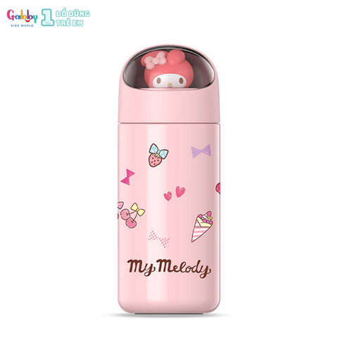 BÌNH GIỮ NHIỆT SANRIO NẮP 3D 350ml