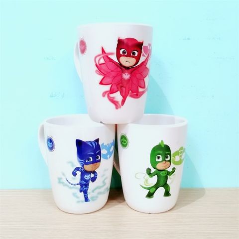 Ly Nước Melamin PJMask
