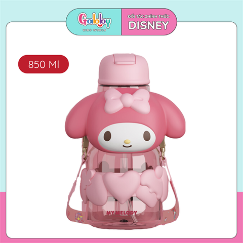 BÌNH NƯỚC DÂY ĐEO 3D SANRIO 850ML