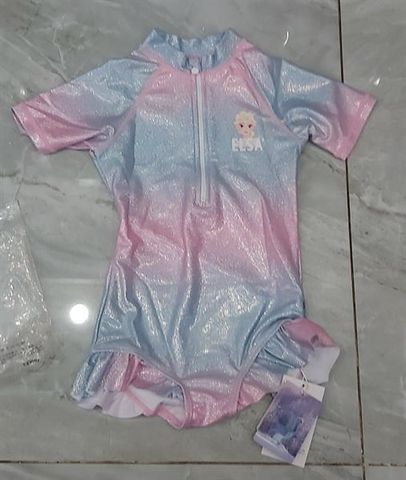 Bộ đồ Bơi liền Tay ngắn Bèo Nhún SP210411B