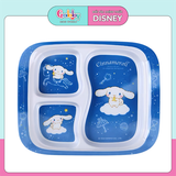 KHAY ĂN 3 NGĂN Melamin VUÔNG