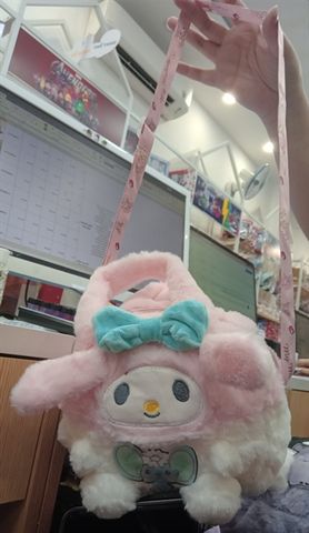 TÚI ĐEO CHÉO LÔNG SANRIO