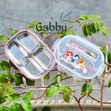 Hộp Cơm Kèm Muỗng Đũa Disney
