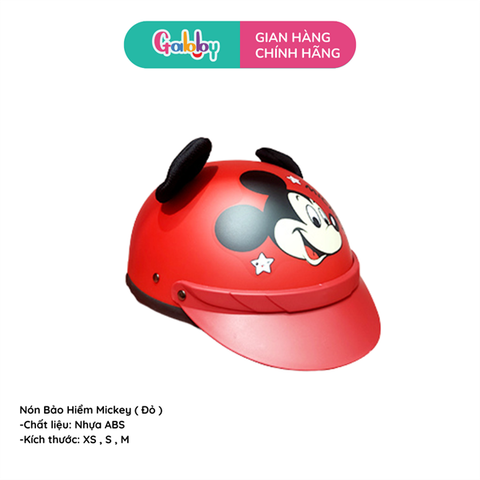 Nón Bảo Hiểm Mickey Có Kết