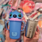 Bình Tập Uống DISNEY Inox/PP 300ML