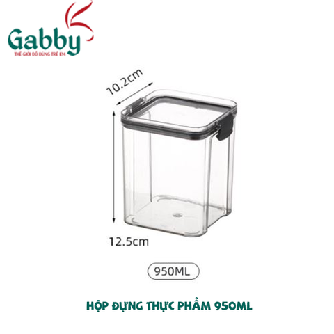 Hộp Đựng Thực Phẩm (Nắp Vuông)