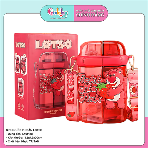 BÌNH NƯỚC DISNEY 2 NGĂN 640ML