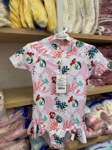 Bộ đồ Bơi liền Tay ngắn Bèo Nhún