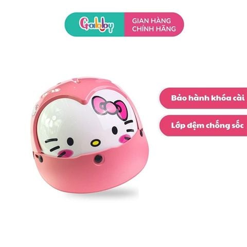 NÓN BẢO HIỂM HELLO KITTY CÓ KẾT