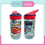 BÌNH NƯỚC DISNEY DÁNG THỂ THAO ỐNG HÚT 510ML