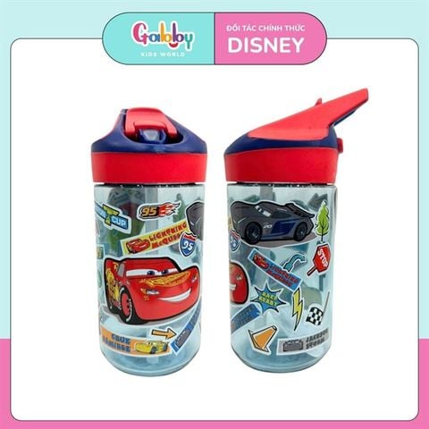 BÌNH NƯỚC DISNEY DÁNG THỂ THAO ỐNG HÚT 510ML
