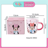 LY NƯỚC THỦY TINH QUAI CẦM DISNEY