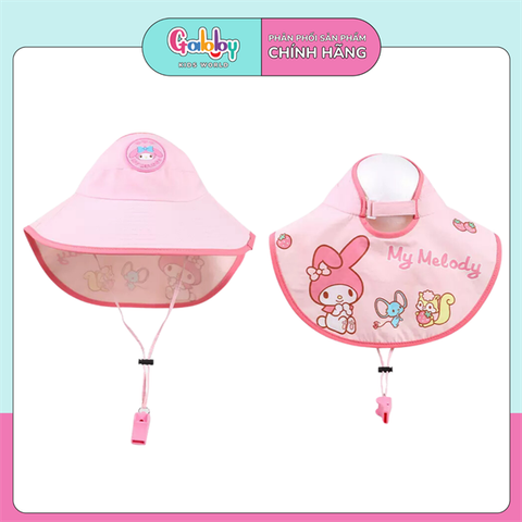 NÓN VẢI VÀNH RỘNG SANRIO