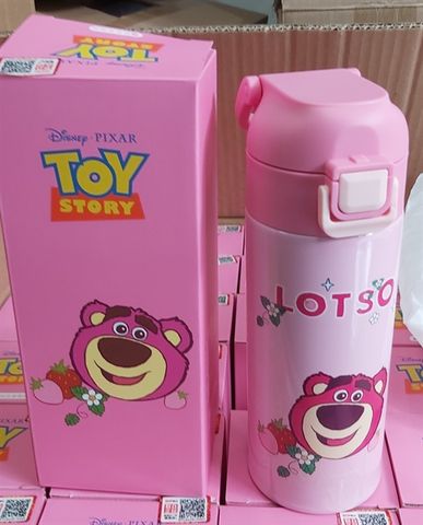 BÌNH GIỮ NHIỆT NÚT BẤM DISNEY 400ml