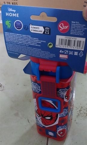 BÌNH NƯỚC DISNEY NÚT BẤM 550ML