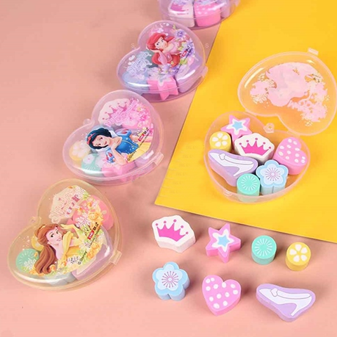 Gôm Tẩy Hộp Trái Tim