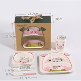 Bộ Ăn Sợi Tre SHALL (5 món)
