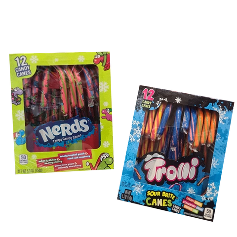 Hộp Kẹo Nến Gậy Candy Canes 12 Cây