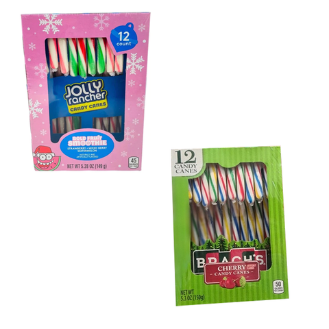 Hộp Kẹo Nến Gậy Candy Canes 12 Cây