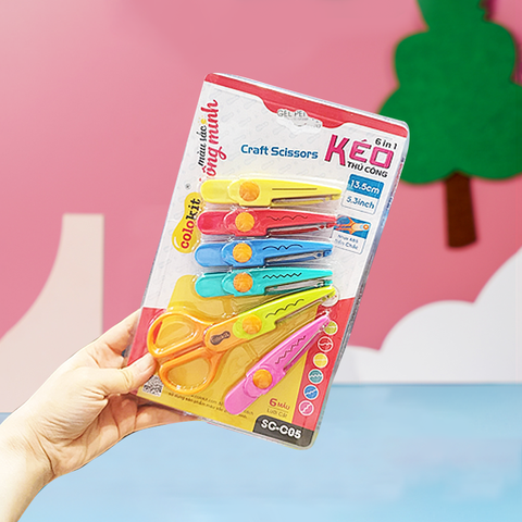 Kéo học sinh - 6 lưỡi