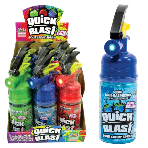 Kẹo Xịt Chua Bình Cứu Hỏa Quick Blast 58G