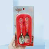 Muỗng nĩa + hộp Disney nhỏ