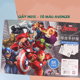 Set 16 Giấy Note + Tô Màu DISNEY