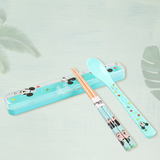 Set Đũa Muỗng Gỗ/PP DISNEY Kèm Hộp