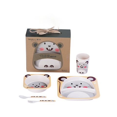 Bộ Ăn Sợi Tre SHALL (5 món)