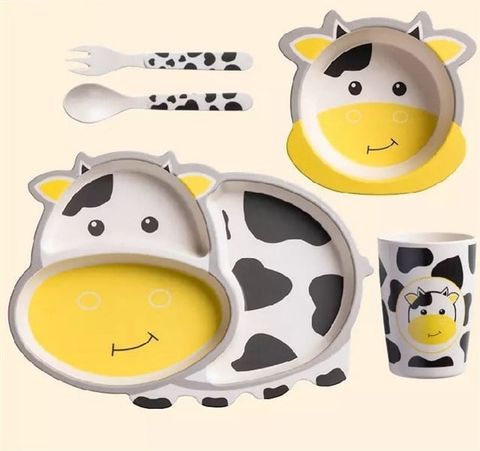 Bộ Ăn Sợi Tre Cho Bé