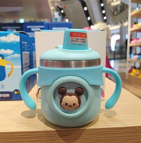 Ly Giữ Nhiệt Ống Hút Quai Cầm Disney 260ml