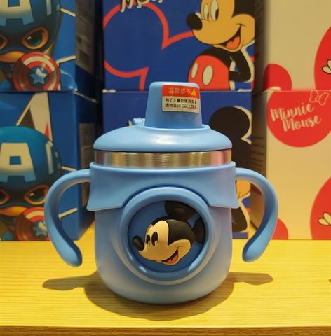 Ly Giữ Nhiệt Ống Hút Quai Cầm Disney 260ml