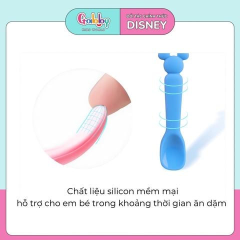 Muỗng Ăn DISNEY SILICON