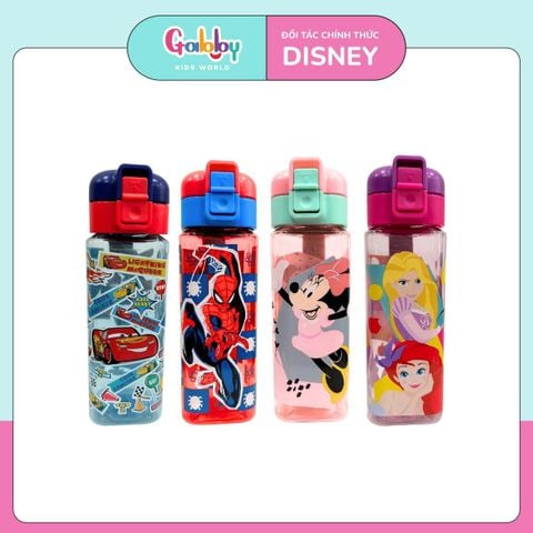 BÌNH NƯỚC DISNEY NÚT BẤM 550ML