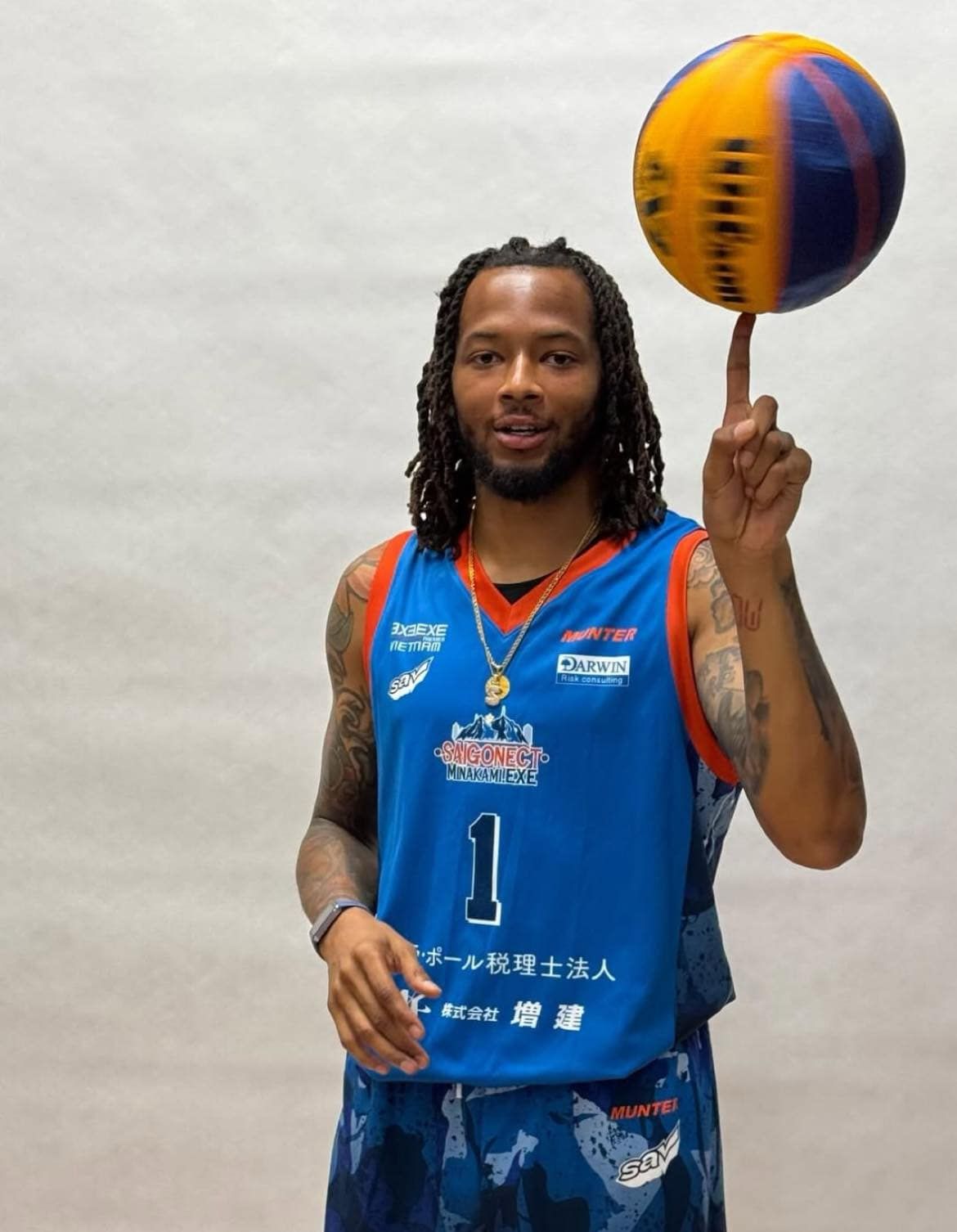  3x3.EXE PREMIER 2025 | Saigonect Minakami Fan Jersey Blue 