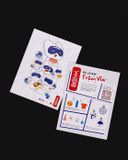  Bộ Sticker - Trộm vía (8 nhãn dán) 