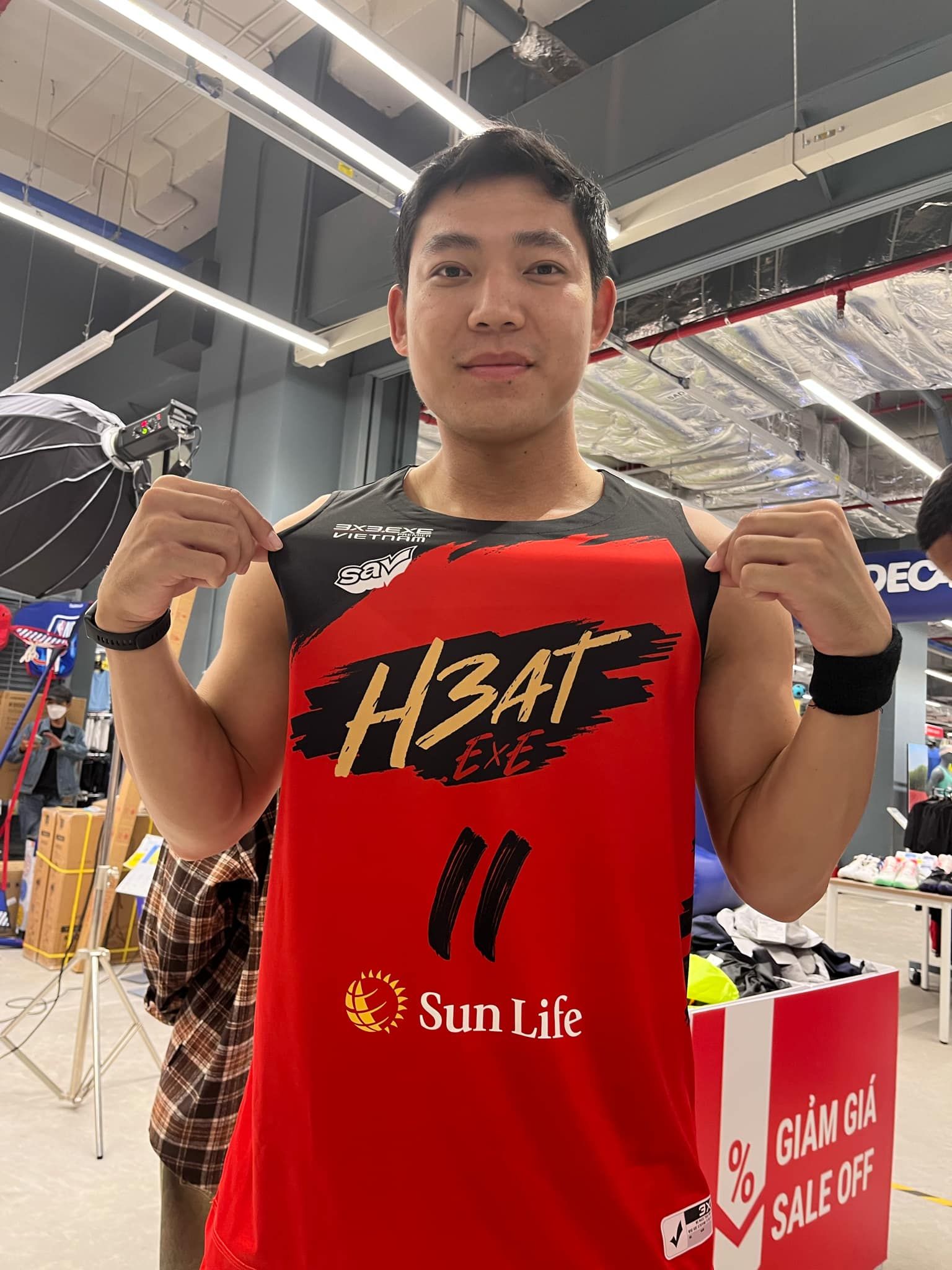  3x3.EXE PREMIER 2025 | Saigon Heat Fan Jersey Red 