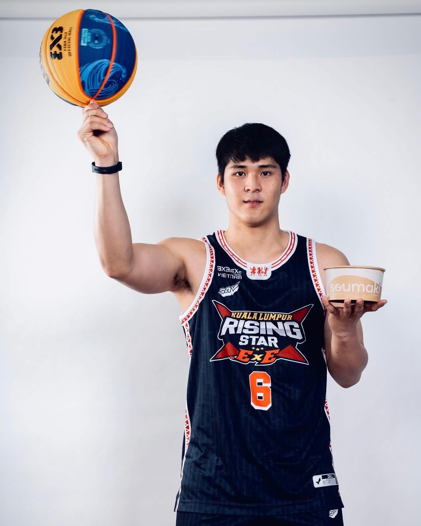  3x3.EXE PREMIER 2025 | Kuala Lumpur Rising Star Fan Jersey Black 