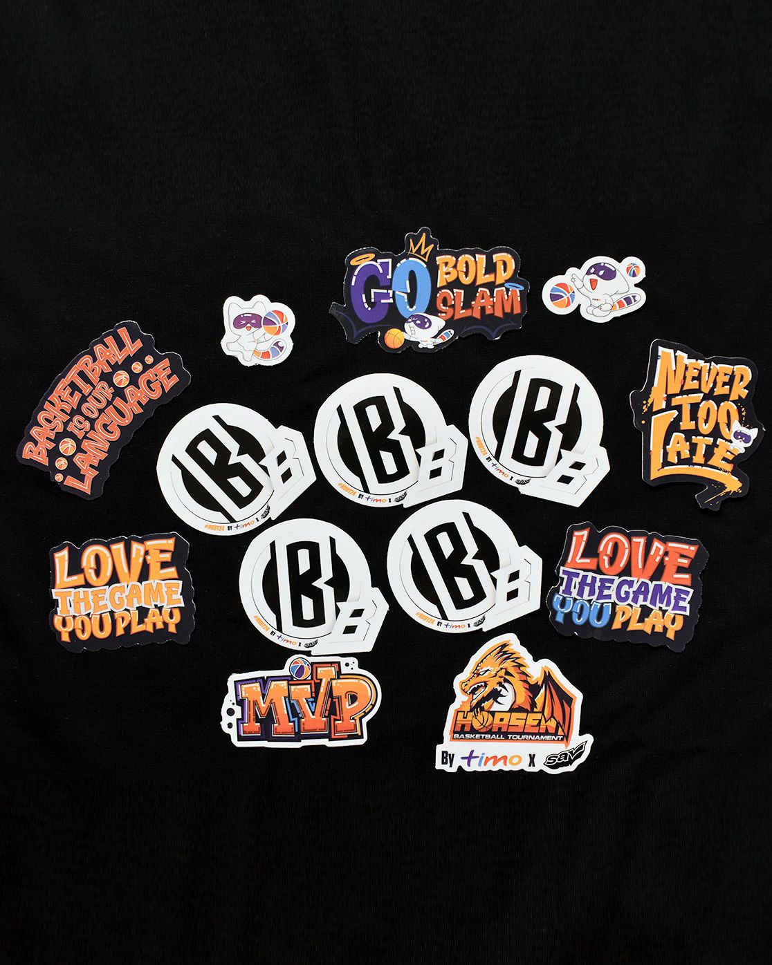  Bộ Sticker All-stars (14 nhãn) 