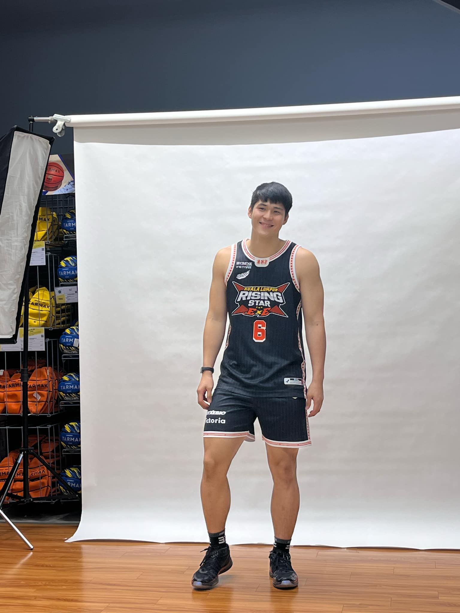  3x3.EXE PREMIER 2025 | Kuala Lumpur Rising Star Fan Jersey Black 