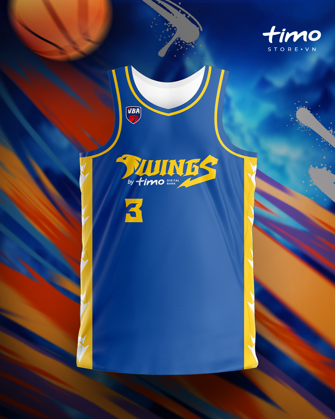  Wings Fan - Home Jersey VBA 2024 x Timo 