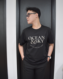 Áo thun Ocean & Sky - Text 
