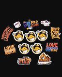  Bộ Sticker All-stars (14 nhãn) 