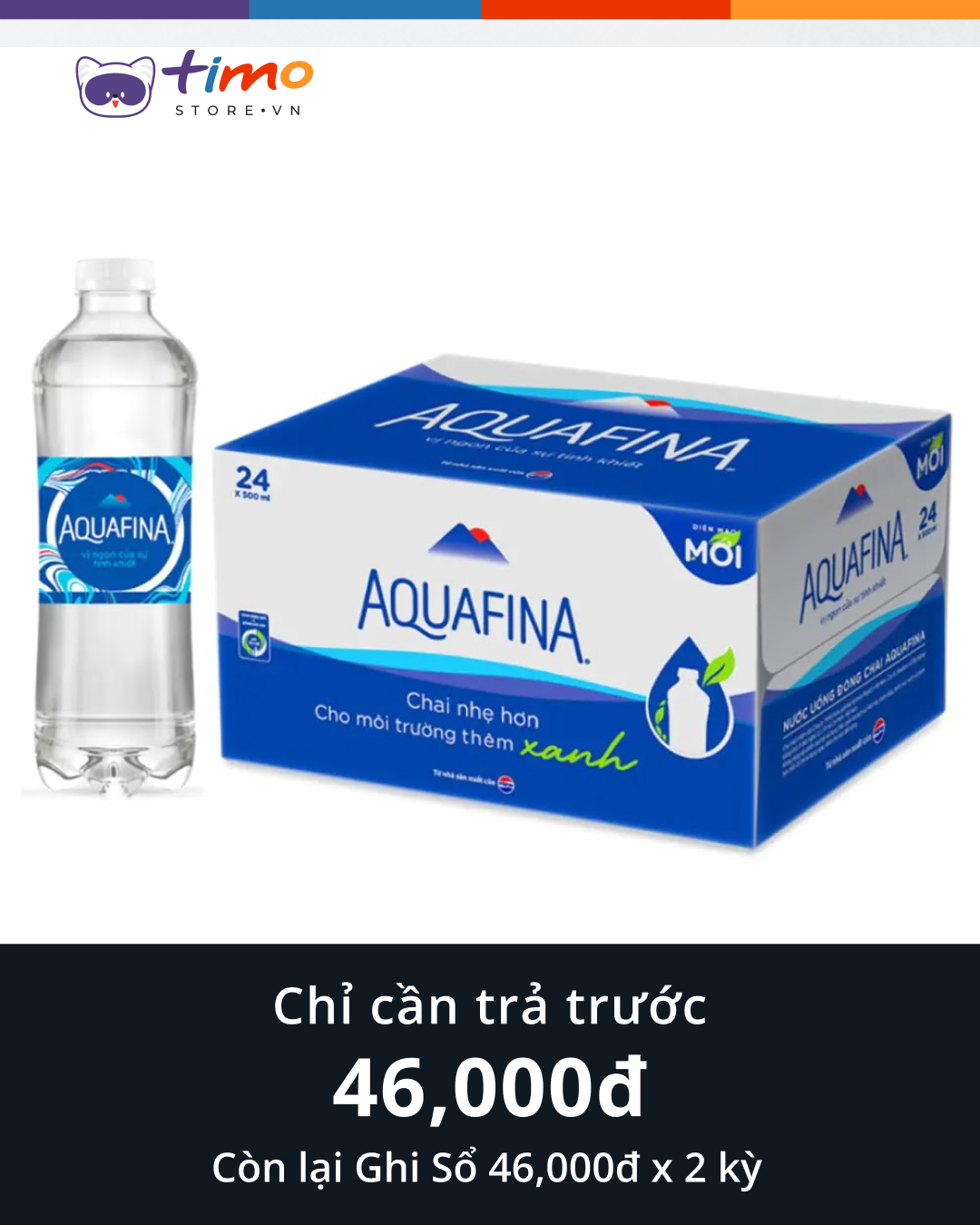  Nước tinh khiết Aquafina Chai 500 ml (Thùng 24 Chai) 