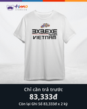  Áo thun trắng 3X3.EXE PREMIER 2025 