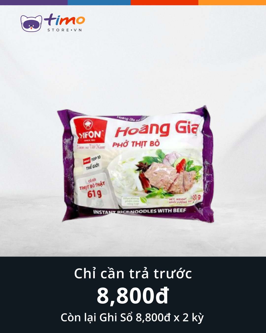  Phở Bò Vifon Hoàng Gia (Gói 120gr) 