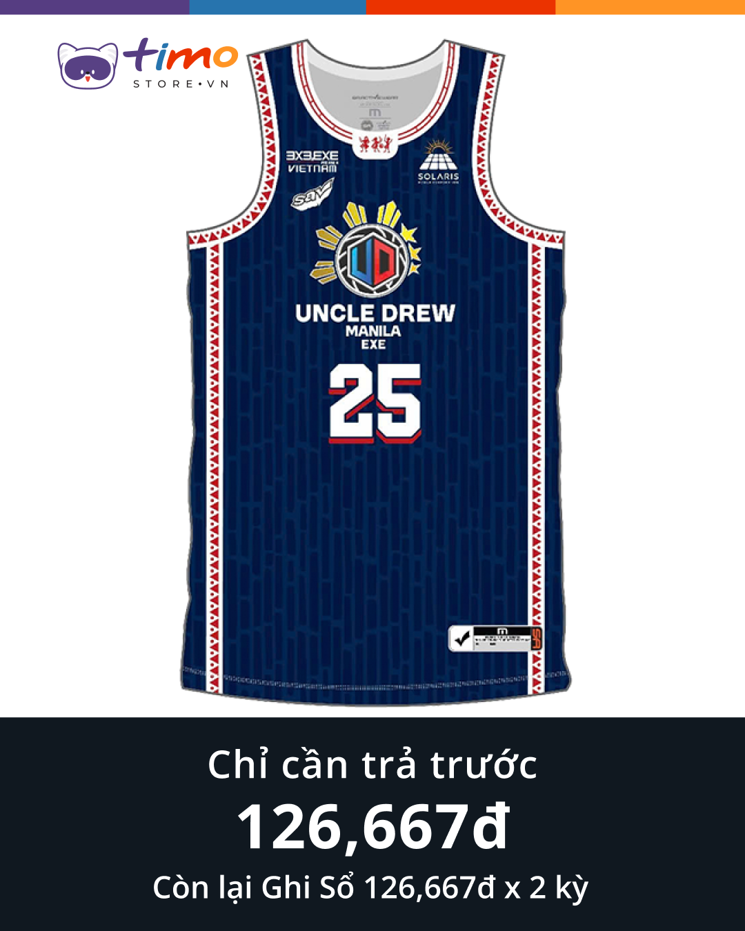  3x3.EXE PREMIER 2025 | Uncle Drew Fan Jersey Blue 